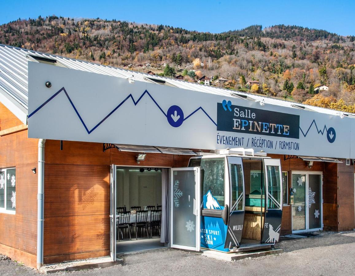 L'Epinette - Gite De Groupe Et Salle De Reception Allevard Buitenkant foto